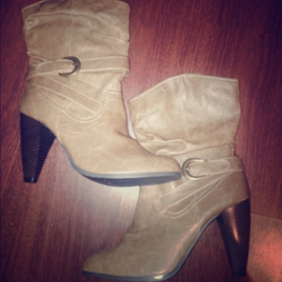 Ankle heel boots