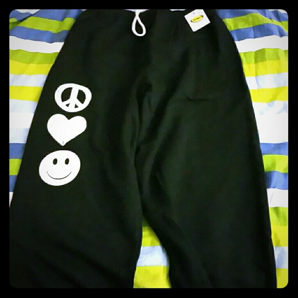 Cute black sweatpants