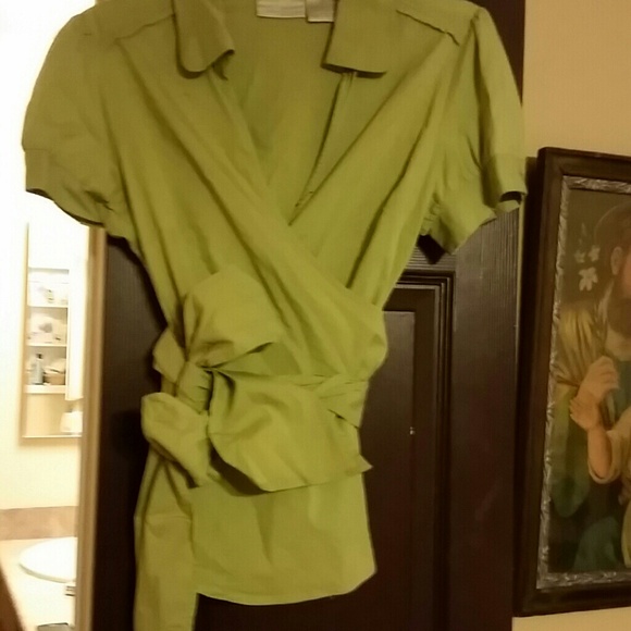 Lime green dress shirt