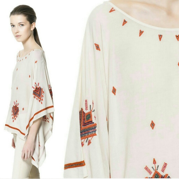 | Zara | Embellished Poncho - Picture 2 of 3