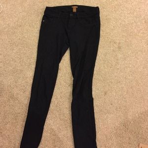 Juniors stretch black pants size 1