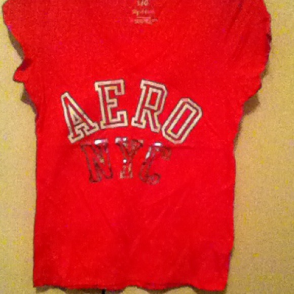 Pink short sleeve shirt