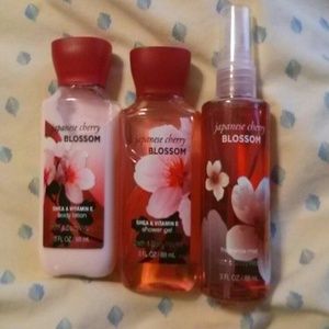 Japanese cherry blossom set