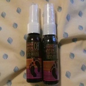 Two sample sized tanning oils