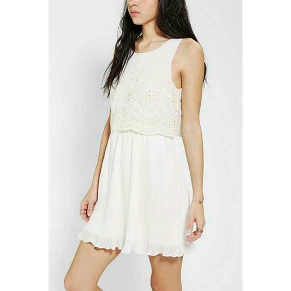 Urban Outfitters Dresses & Skirts - | Cooperative | Slit Back Eyelet Dress