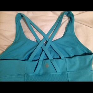 Lululemon energy tank in blue moon (size 6)
