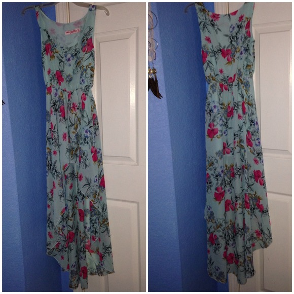 Floral high low dress - Picture 2 of 4