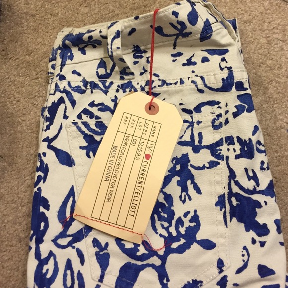 Current Elliot dvf skinny jean