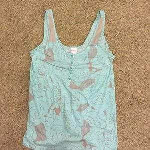 Patterned tank top /medium