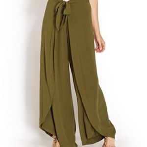 Tulip olive green pants