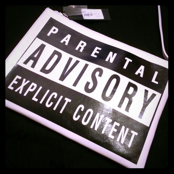 Parental Advisory Explicit Content Bag