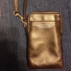 Coach wristlet
