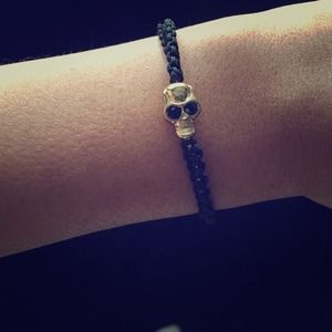 Skull Braided Bracelet