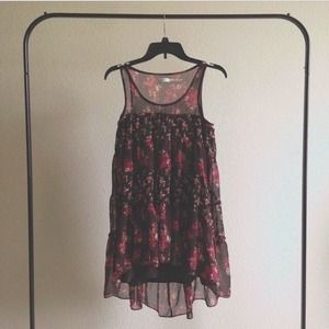 Urban Outfitters Floral Flowy Dress