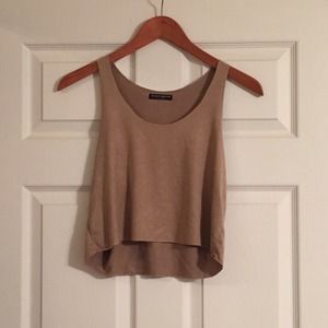 Brandy Melville tan tank
