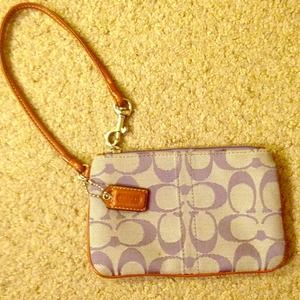 Coach wristlet