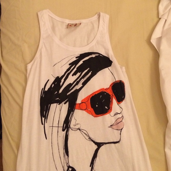 White shirt/dress thingy