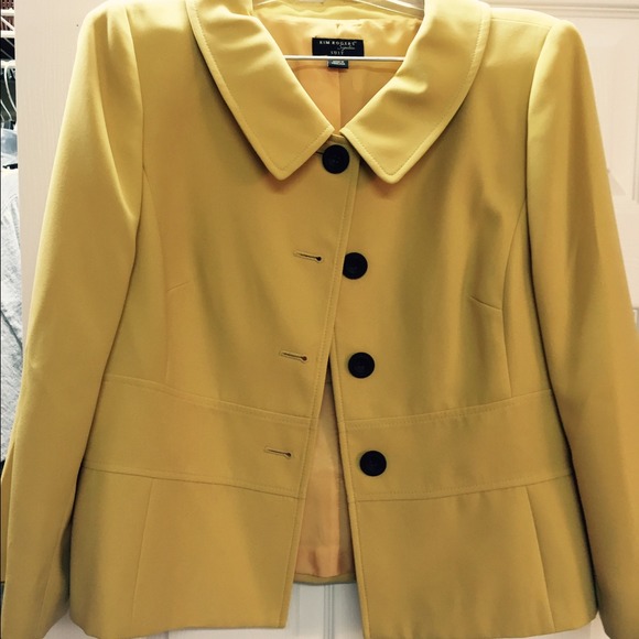 Mustard blazer