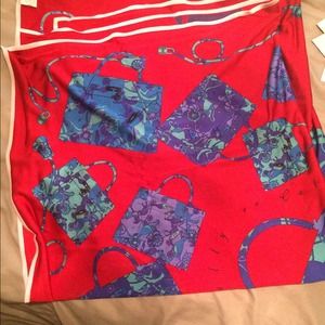 Hermes gorgeous 100% silk scarf!