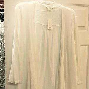 Brand new white cardigan