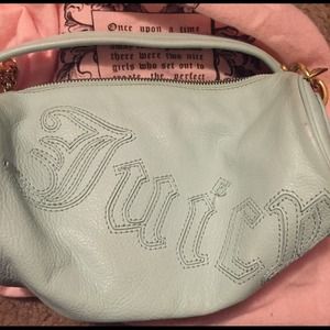 Turquoise juicy bag