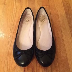 Vince Camuto black flats