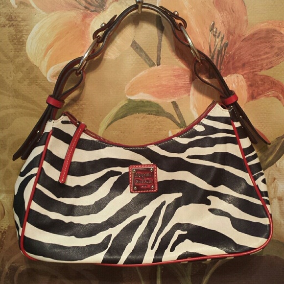 **SOLD ON MERCARI** Dooney & Bourke Canvas purse - Picture 1 of 4