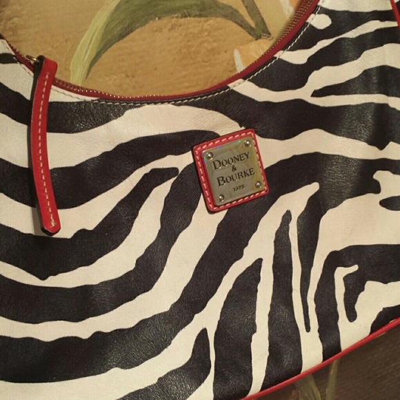 **SOLD ON MERCARI** Dooney & Bourke Canvas purse - Picture 2 of 4