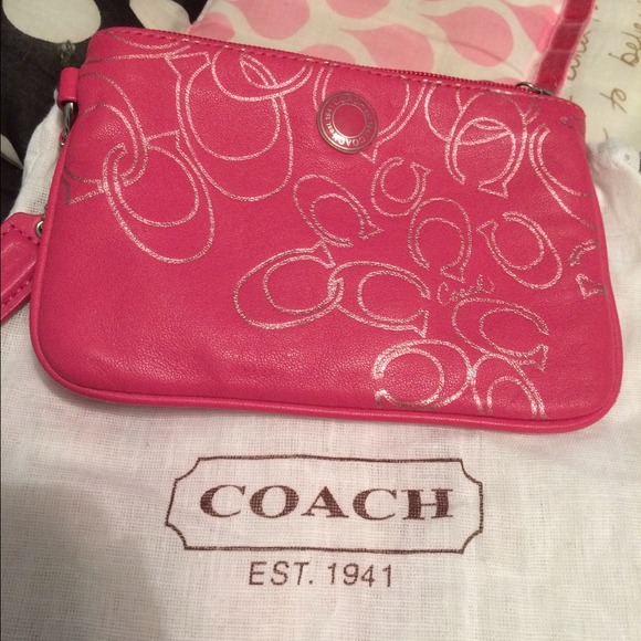 Coach wristlet