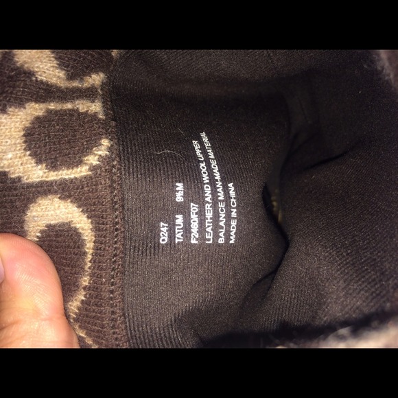 Authentic Coach boots... Worn once!!!! - Picture 2 of 4