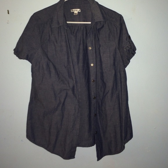 Blue Short Sleeve Flannel