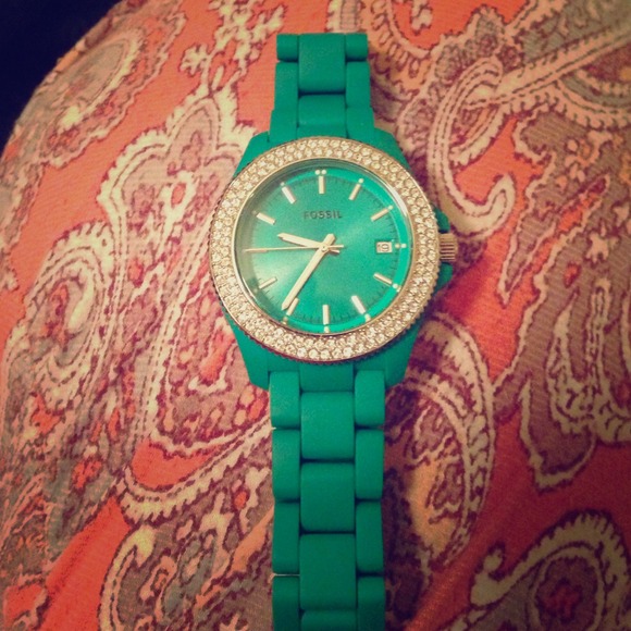 USED WOMENS FOSSIL WATCH