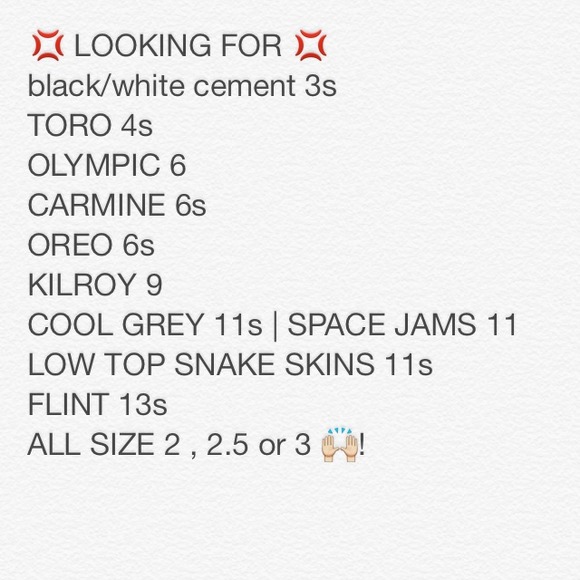 SIZE 2 , 2.5 , & 3 ! - Picture 1 of 1