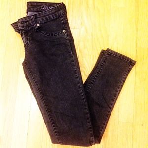 CARMAR charcoal skinny jeans