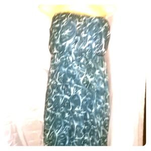 CHARLOTTE RUSSE FULL LENGTH ANIMAL PRINT DRESS