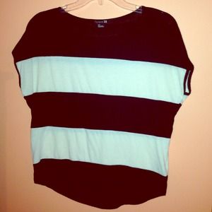Black & White Striped Shirt