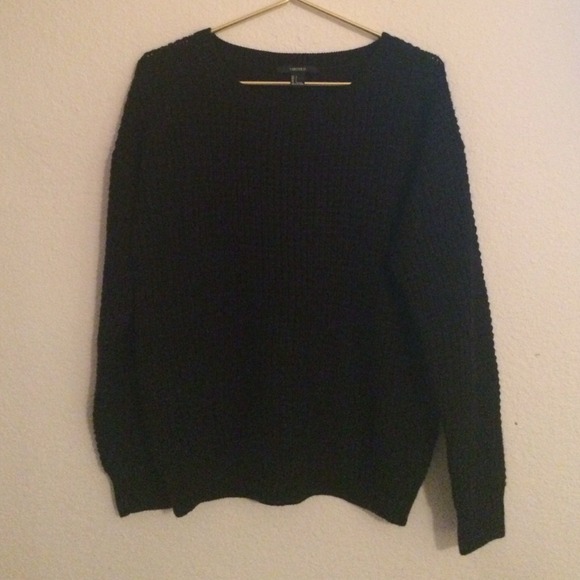 Black Knit Sweater