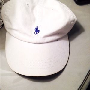 White Polo Baseball Hat