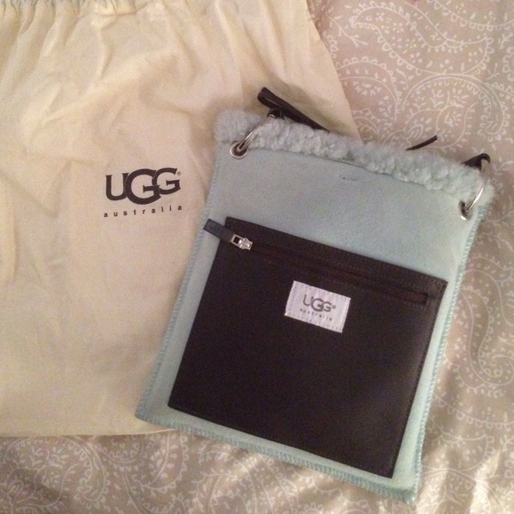 Ugg Light Blue Cross Body Bag