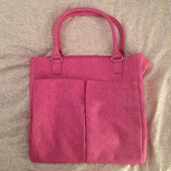 Neiman Marcus Snakeskin Embossed Bag - Picture 1 of 3