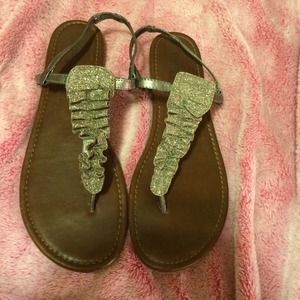 Sparkly Sandals Faded Glory