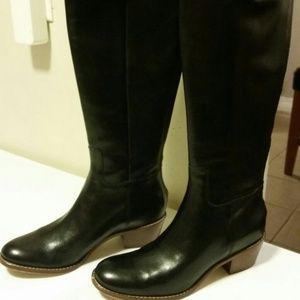 Cole Haan Black Leather Boot (price firm)
