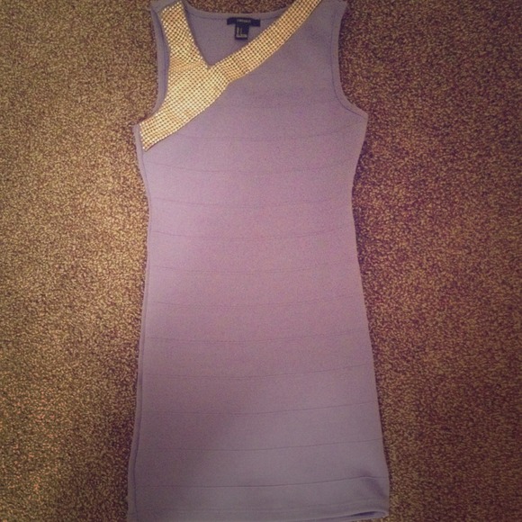 Lavender bandage dress