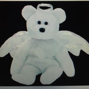 Retired beanie baby halo