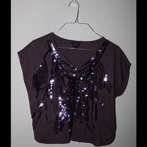 Purple Sequence Top
