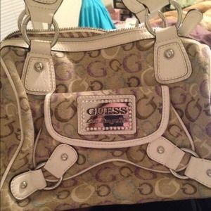 Guess logo handbag