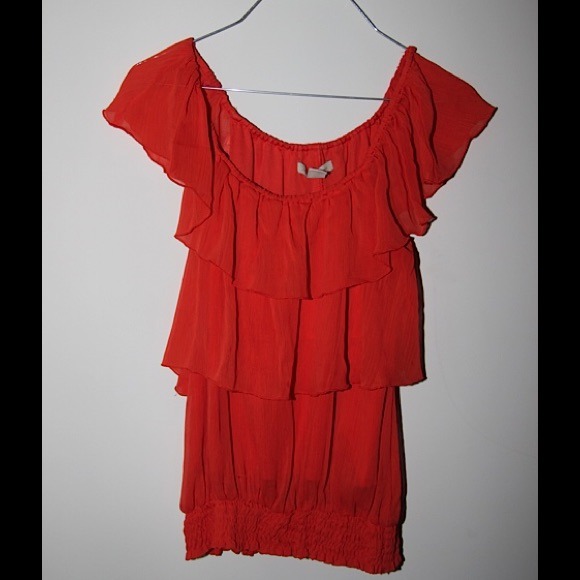 Jonathan Martin Ruffled Top