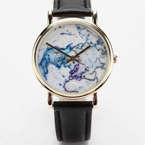 Black map watch!