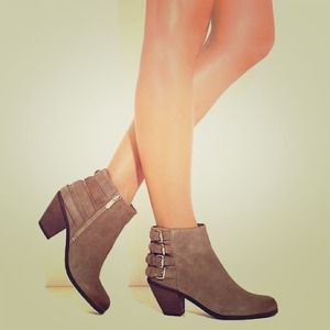 Sam Edelman suede "Lucca" booties. ON HOLD