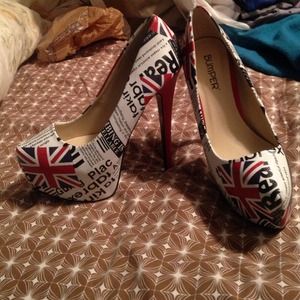 Cute heels pumps